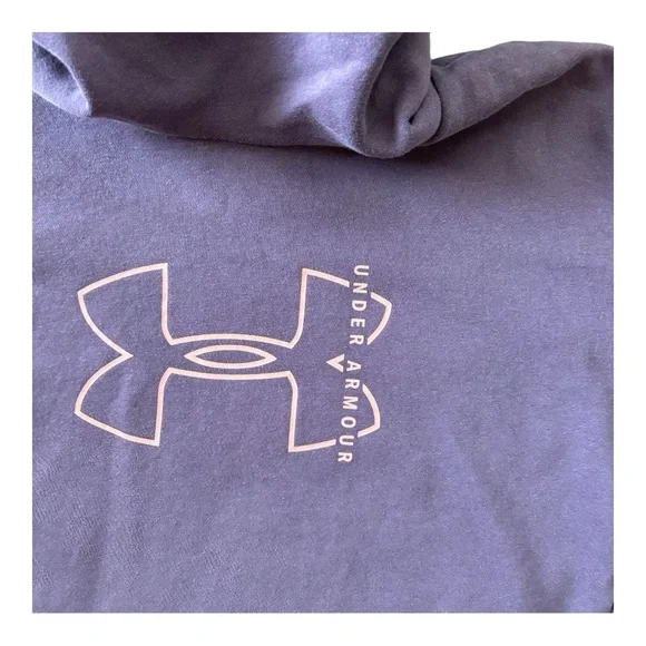 Under Armour Plum High Neck Hoodie Women’s Size Small - Picture 3 of 3